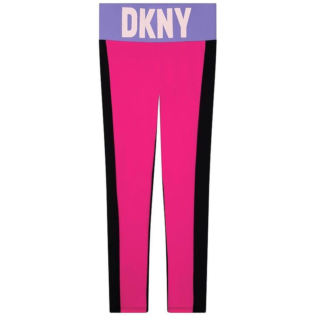 DKNY Leggings - Rose Peps/Sort