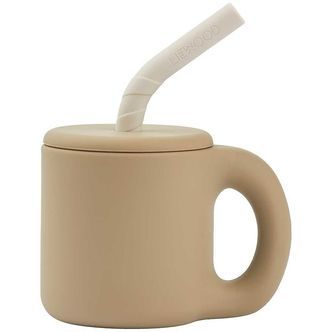 Liewood Kop m. Sugerør - Jenna - Oat/Sandy