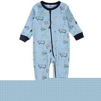 Joha Natdragt - Blå Aop