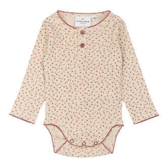 The New Pointelle Body l/æ - TnsbOdette - AOP - White Swan