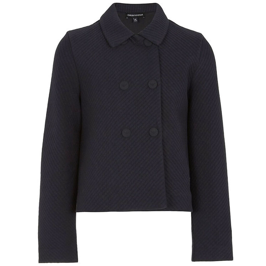 Emporio Armani Cardigan - Rib - Navy