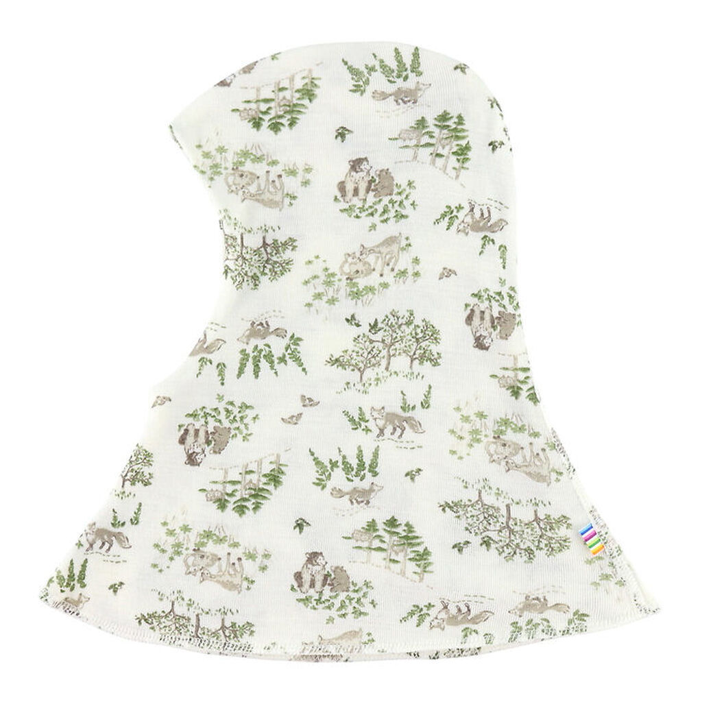 Joha Elefanthue - Uld/Silke - 2-lags - Off White m. Træer