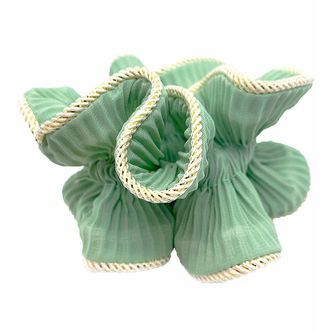 By Stær Scrunchie - Lilje - Støvet Mint