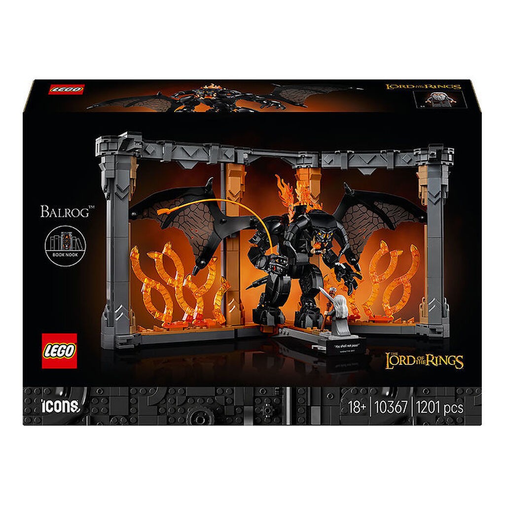 LEGOÂ® Icons - Ringenes Herre: Balrog&#8482; 10367 - 1201 Dele