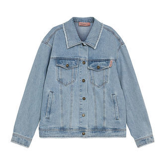 Designers Remix Denimjakke - Miles Oversized - Light Denim