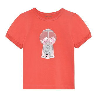 Minymo T-shirt - Spiced Coral