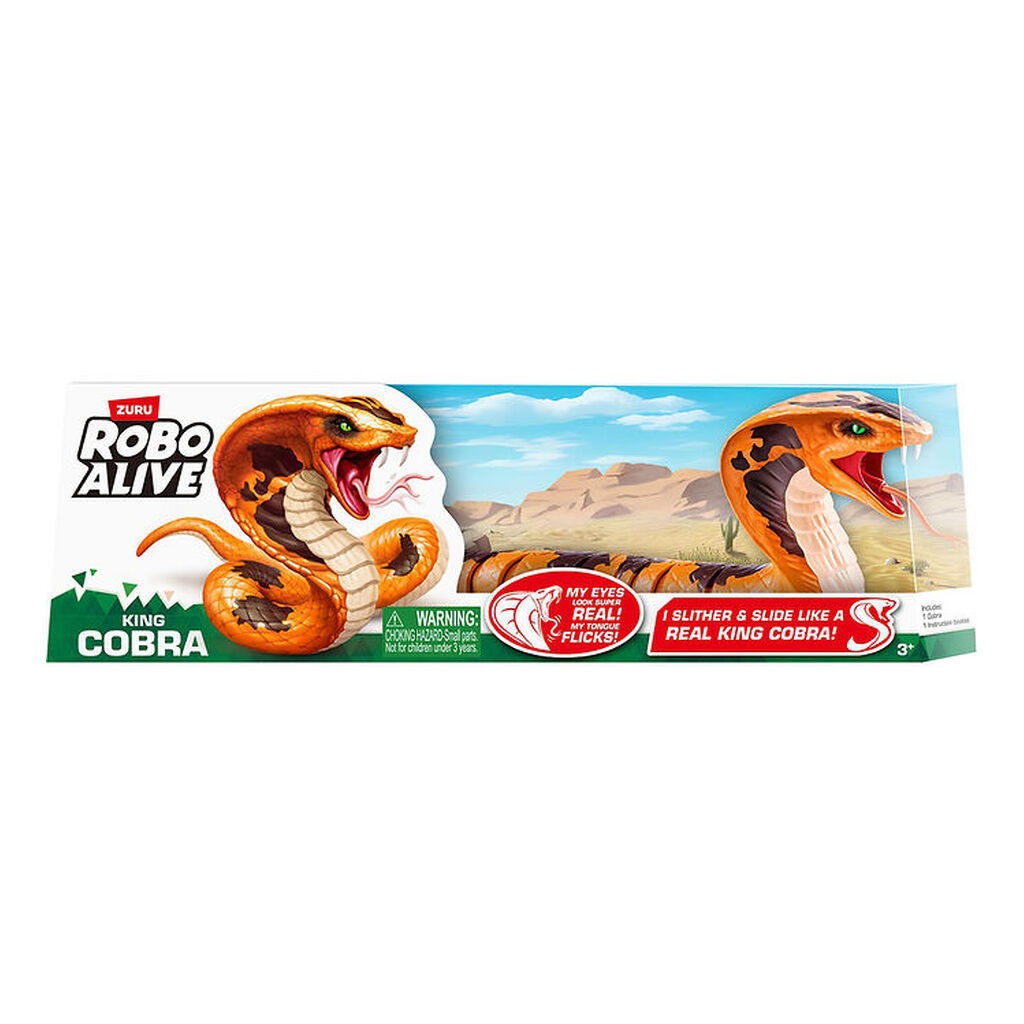 Robo Alive Legetøj - King Cobra