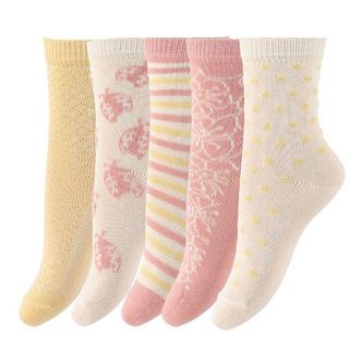 Minymo Strømper - 5-Pak - Ash Rose