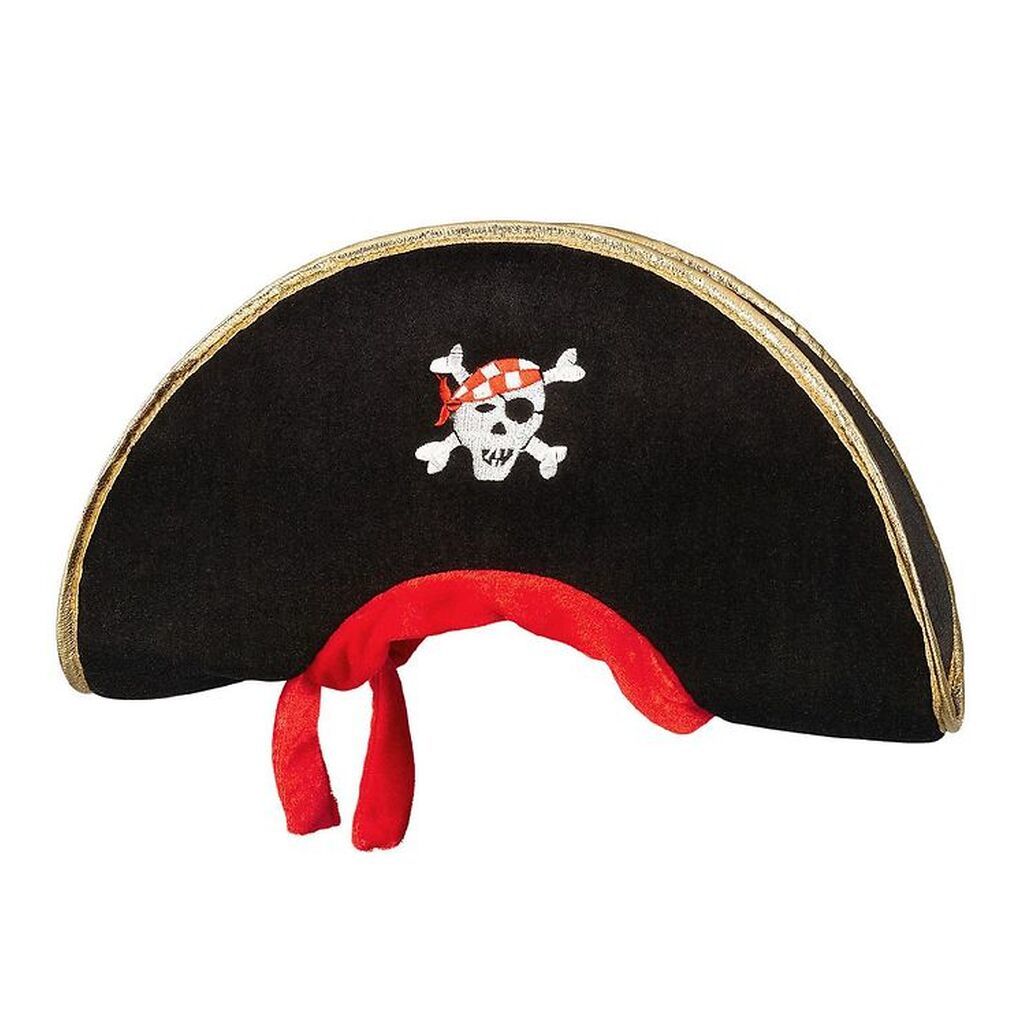 Souza Udklædning - Pirat Hat - Sort