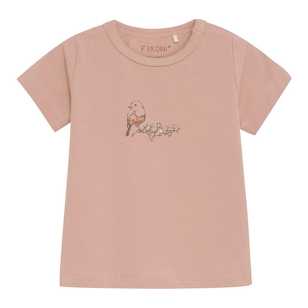 Fixoni T-shirt - Mahogany Rose