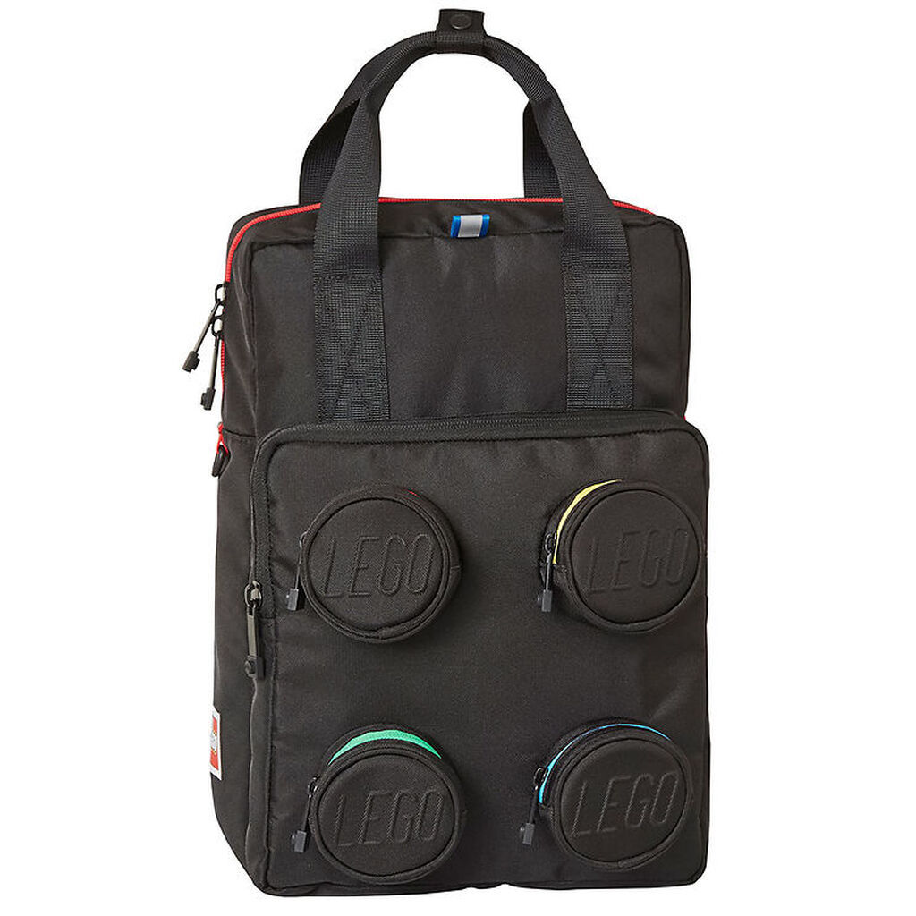 LEGOÂ® Skoletaske - Signature Brick - 15 L - Sort
