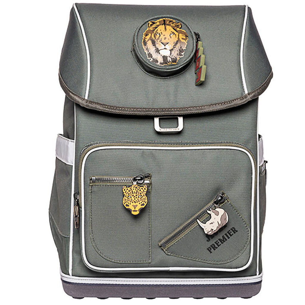 Jeune Premier Skoletaske - Ergomaxx - Big Five Khaki