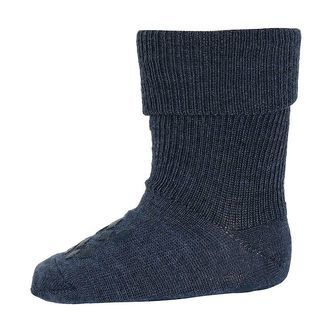 MP Strømper - Uld - ABS - Rio - Dark Denim Melange