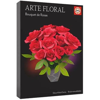 Educa Kreasæt - Floral Art - Bouquet Of Roses
