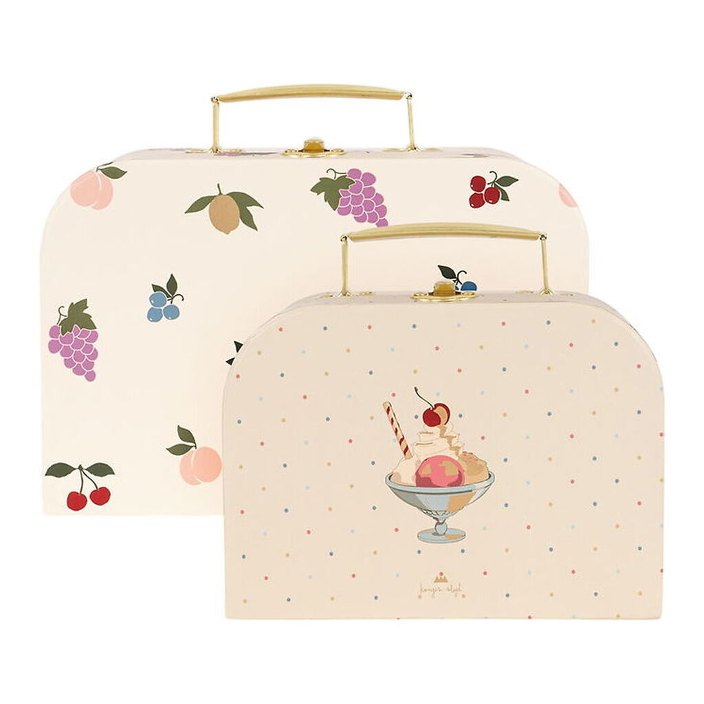 Konges Sløjd Kuffertsæt - 2-pak - Fruity