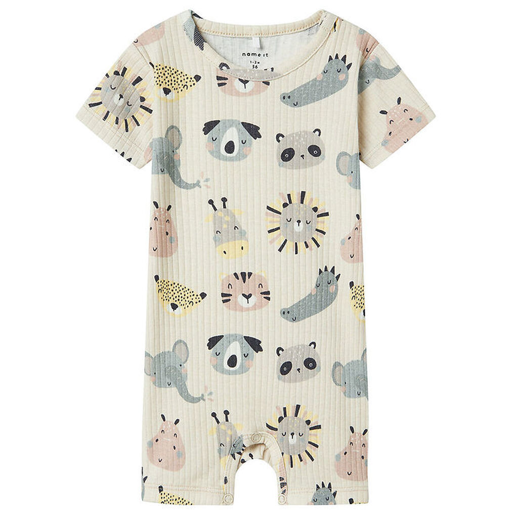 Name It Sommerdragt - Rib - NbnOsummer - Peyote Melange