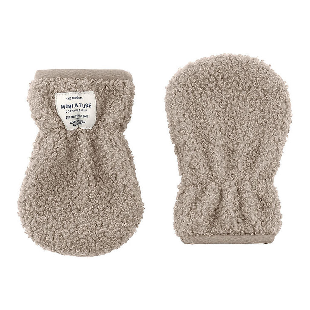 Mini A Ture Luffer - Teddyfleece - MatWolmer - Grey Brown