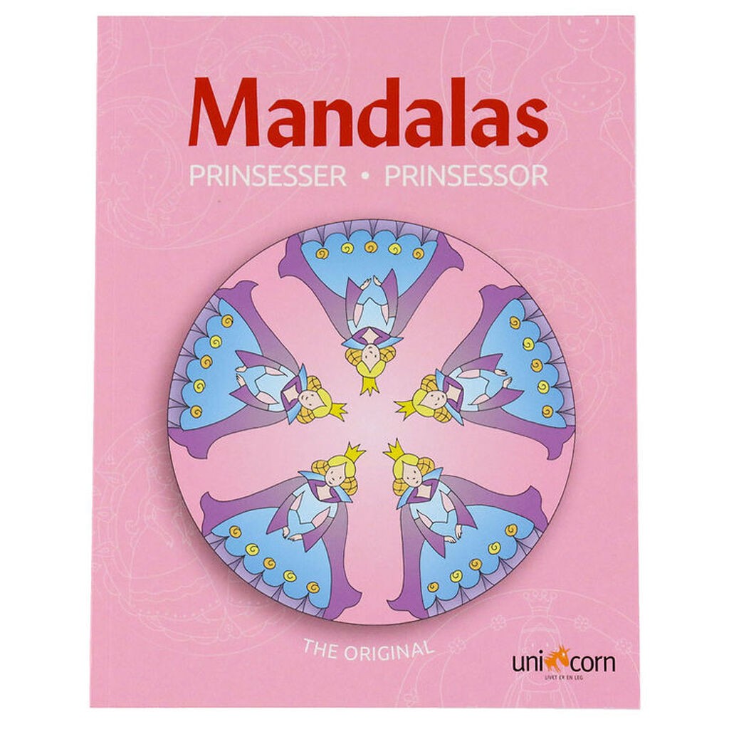 Mandalas Malebog - Prinsesser