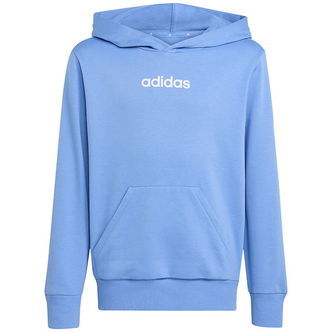 adidas Performance Hættetrøje - J LIN FL HD - Blufus/White