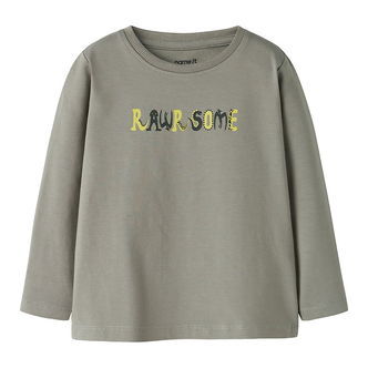 Name It Bluse - NmmVux - Shadow/Rawrsome