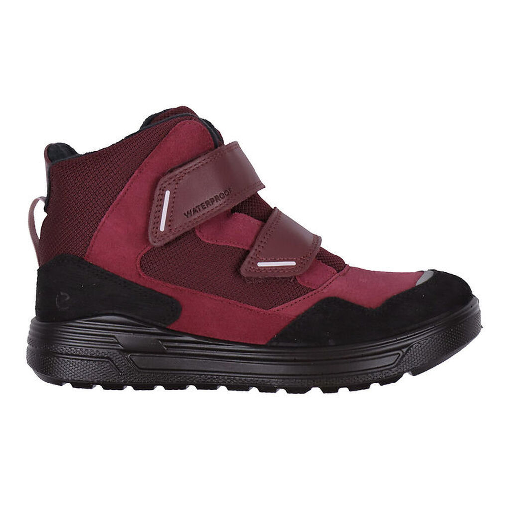 Ecco Vinterstøvler - Urban Snow - BLACK/RED PLUM/DARK RUBY