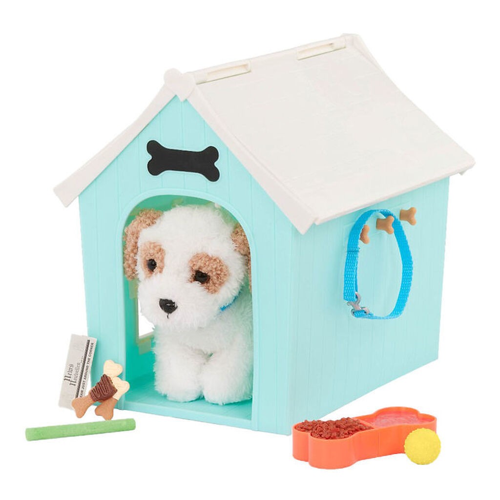 Our Generation Hundehus m. Hund