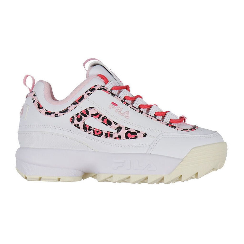 Fila Sko - Disruptor P Kids - Hvid/Leopard