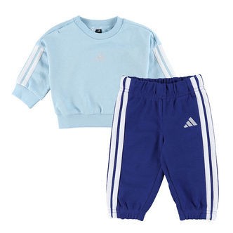 adidas Performance Sweatsæt - I 3S FT JOG 240 - GLOBLU/WHITE