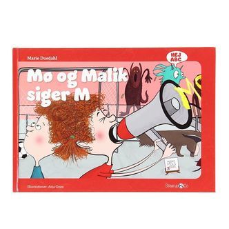 Straarup & Co Bog - Hej ABC - Mø og Malik Siger M - Dansk