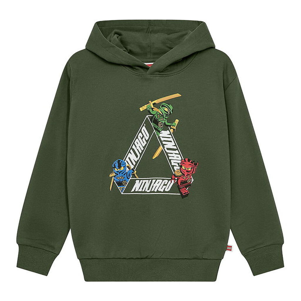 LEGOÂ® Ninjago Hættetrøje - LWSian 603 - Grøn