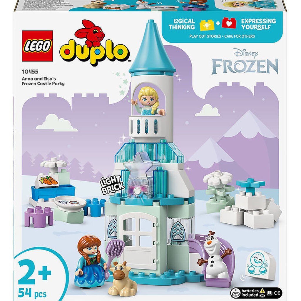 LEGOÂ® DUPLOÂ® - Anna og Elsas Fest På Frost-sl... 10455 - 54 Dele