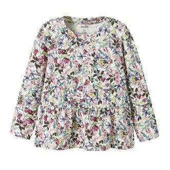 Name It Bluse - NmfSalliana - Cloud Dancer