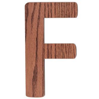 Sebra Træbogstaver - F