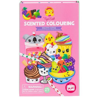 Tiger Tribe Farvesæt - Scented Colouring - Fruity Cutie