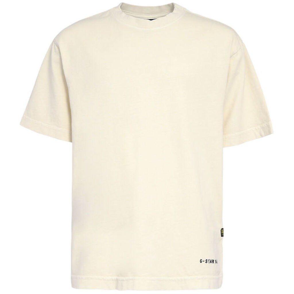 G-Star RAW T-shirt - Oversized - Milk m. Print