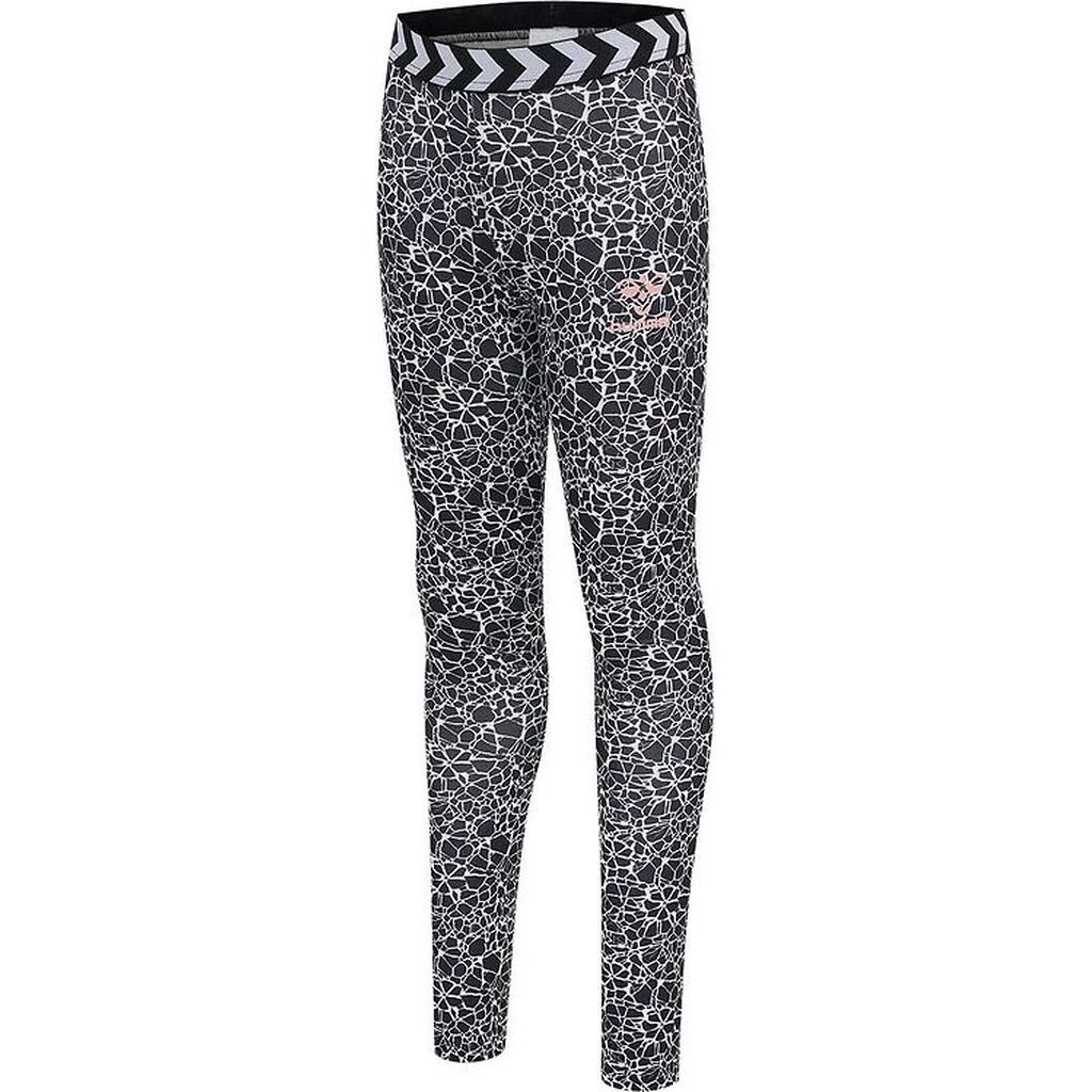 Hummel Leggings - hmlMimmi - Sort/Hvid