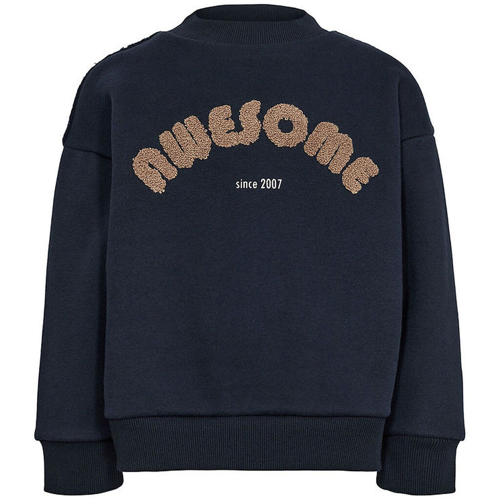 Sofie Schnoor Sweatshirt - Dark Blue m. Print