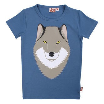 DYR T-shirt - DyrGrowl - Skipper Blue Ulv