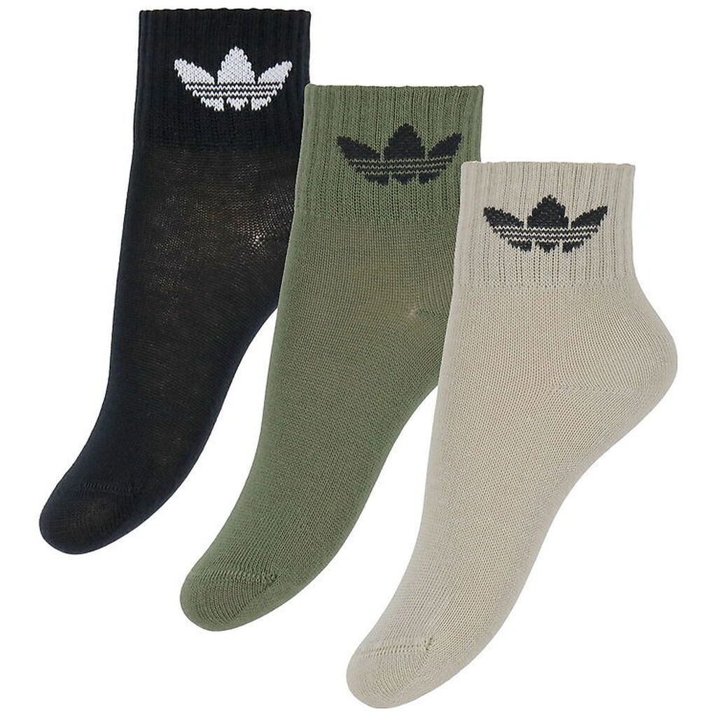 adidas Originals Ankelstrømper - 3-pak - Stokha/Focoli/Black