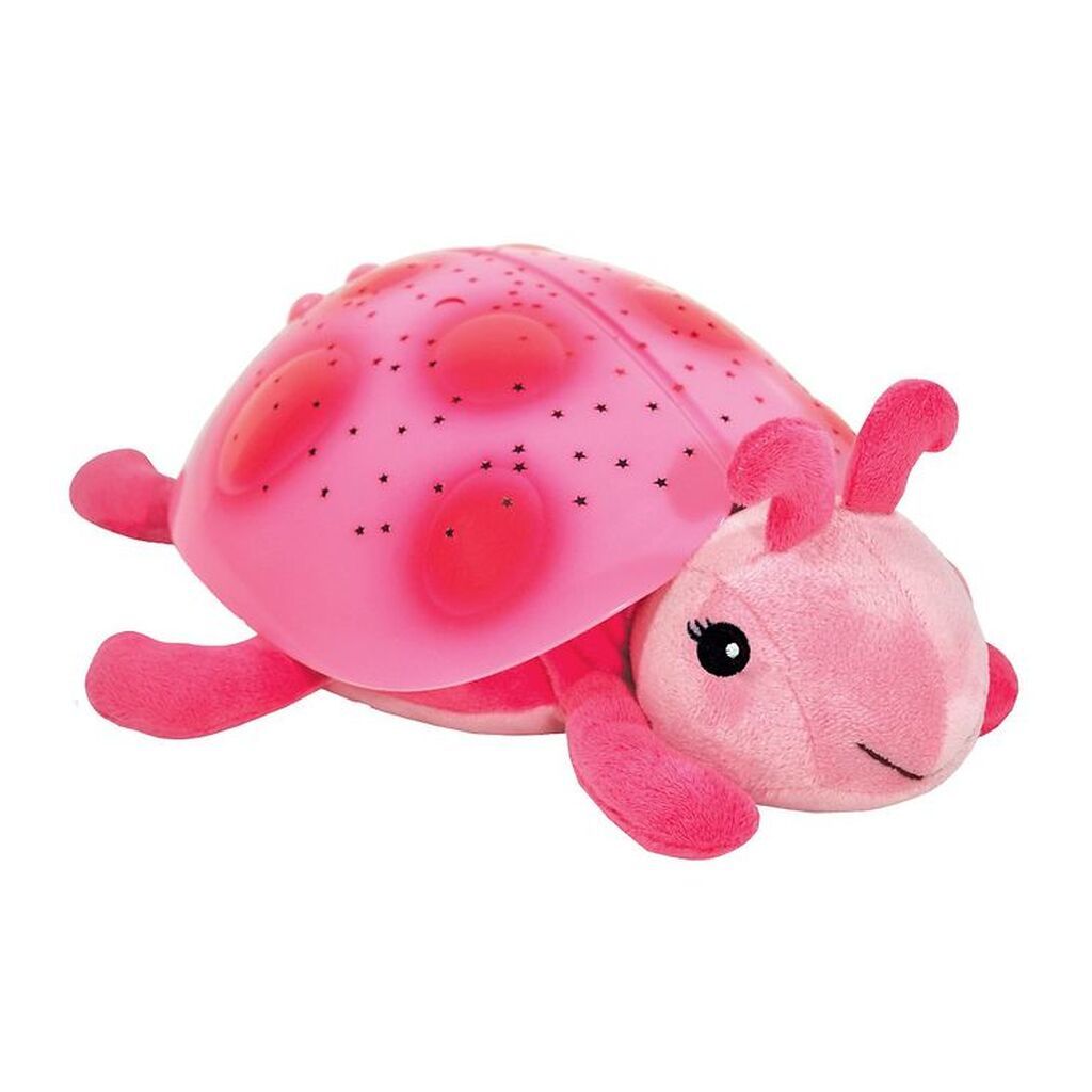 Cloud-B Natlampe - Twilight Ladybug - 24 cm - Rosa