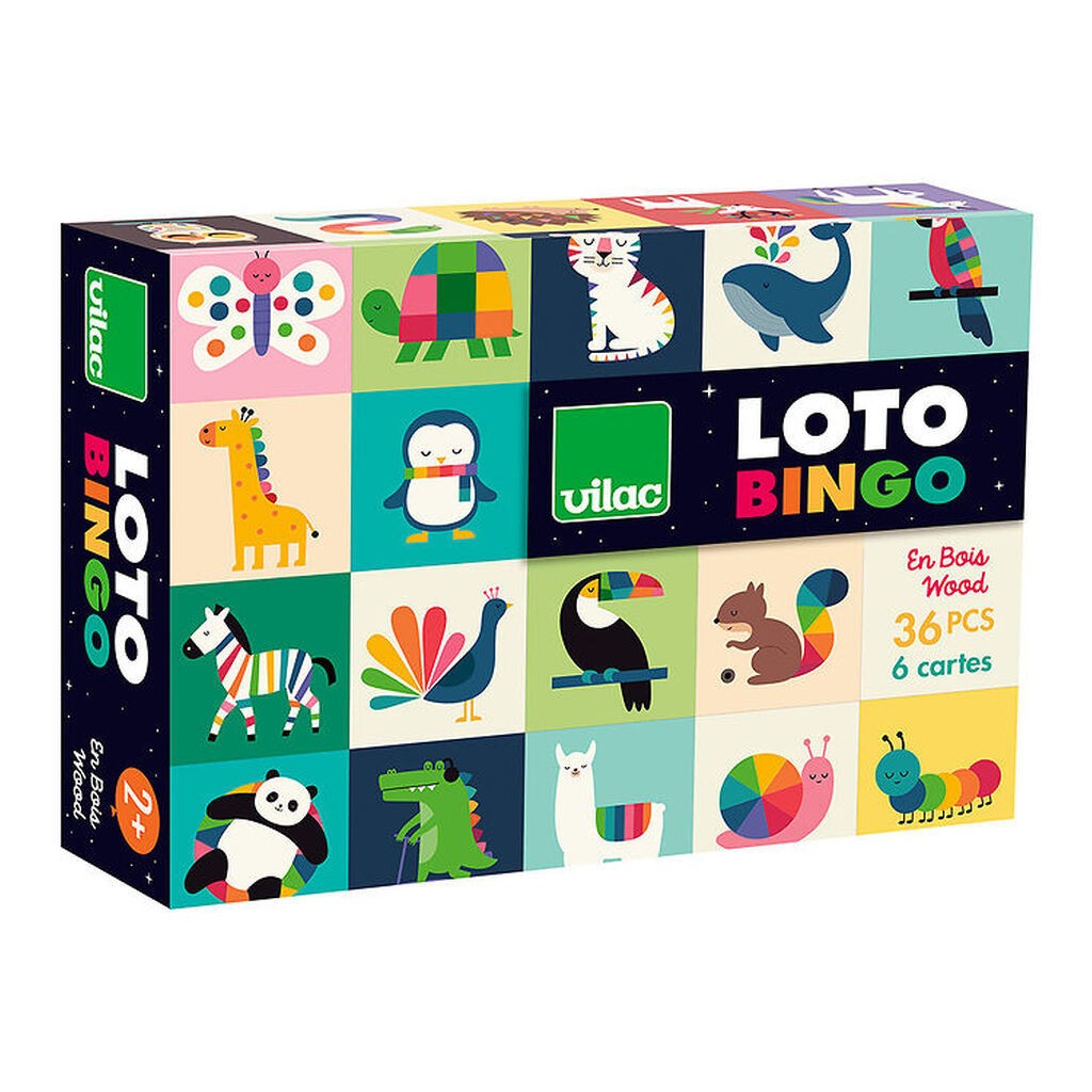 Vilac Spil - Bingo - Dyr