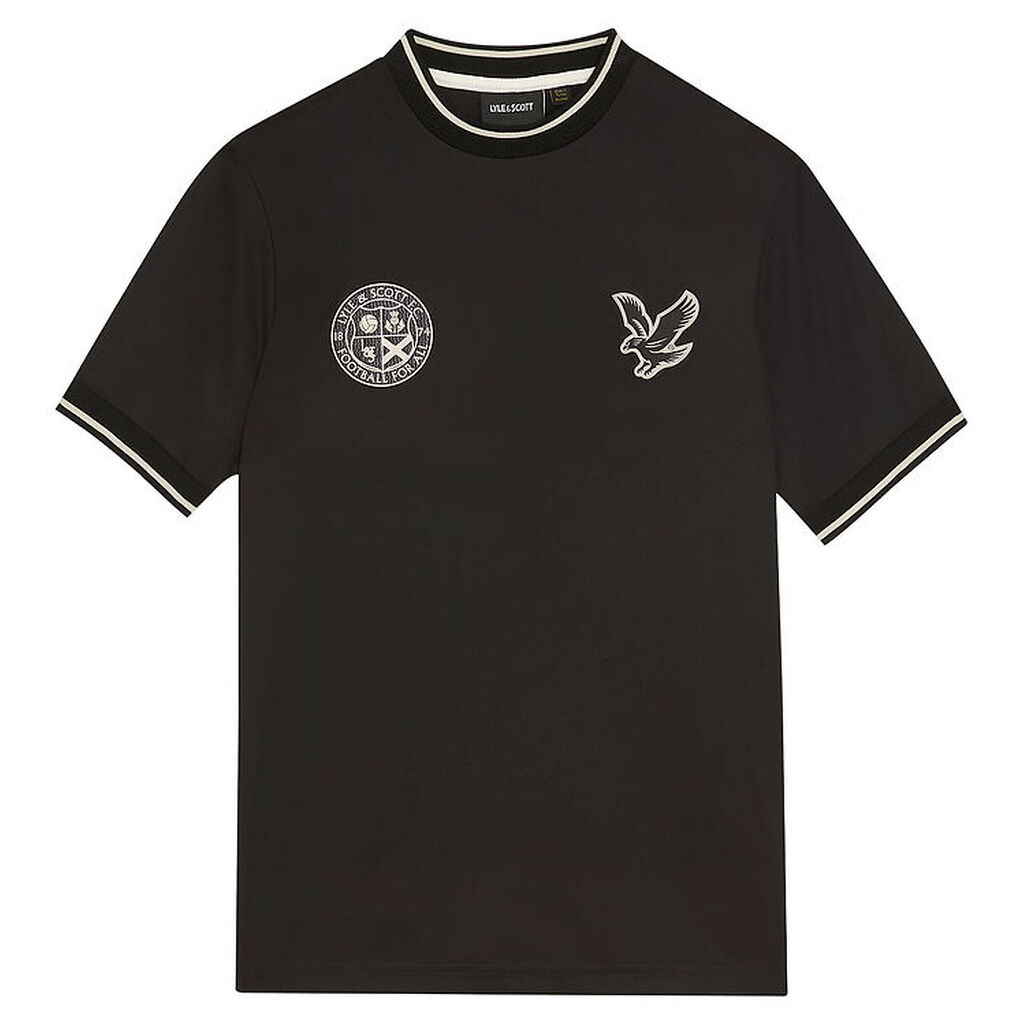 Lyle & Scott T-shirt - Football - Jet Black