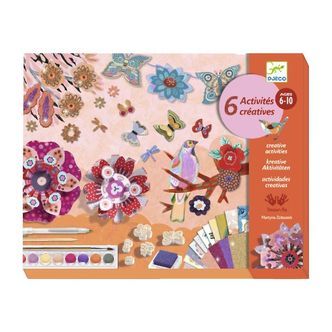 Djeco Kreativ Aktivitetsæske - Blomster