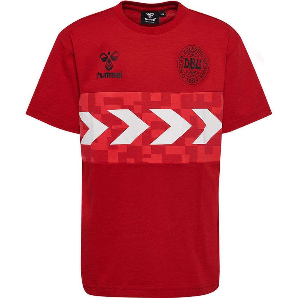 Hummel T-shirt - DBU Gameday Match - Chili Pepper