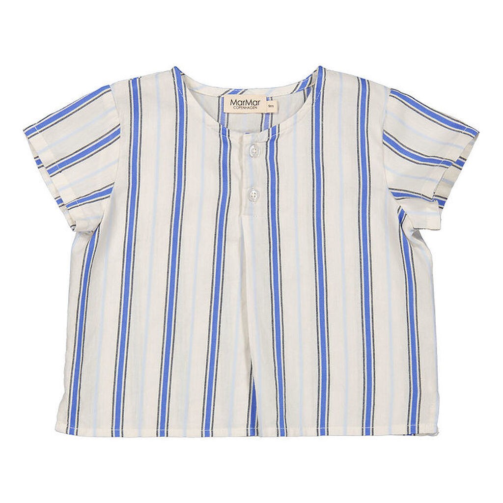 MarMar Bluse - Tero - Chambray Stripe