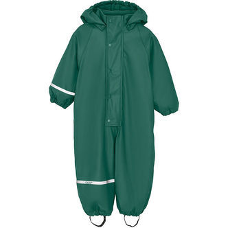CeLaVi Regndragt m. Fleece - Smoke Pine