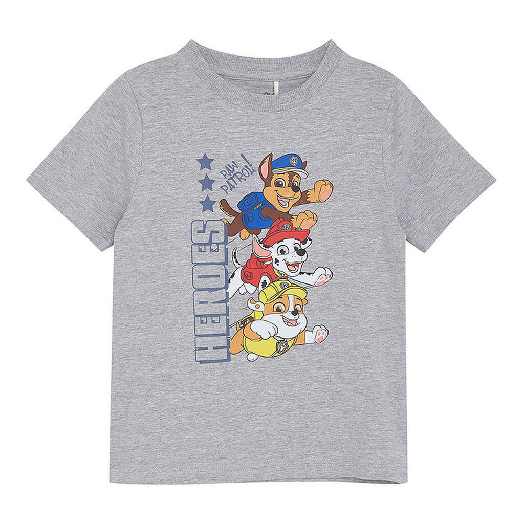 Minymo T-shirt - Paw Patrol - Grey Melange