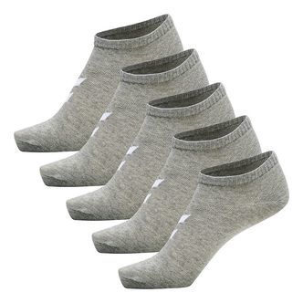 Hummel Ankelstrømper - 5-pak - hmlMatch Me - Gråmeleret