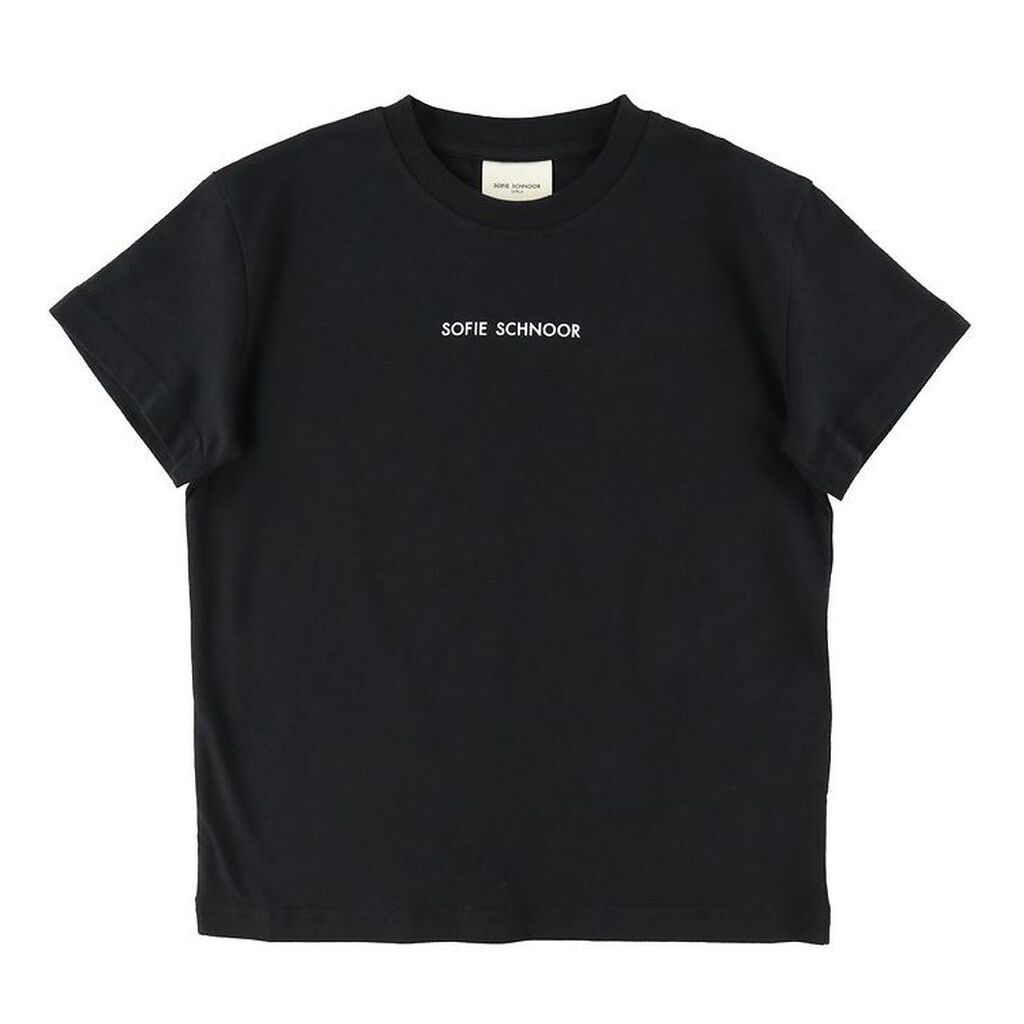 Sofie Schnoor T-Shirt - Black m. Logo