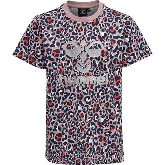 Hummel T-shirt - hmlLeo - Woodrose